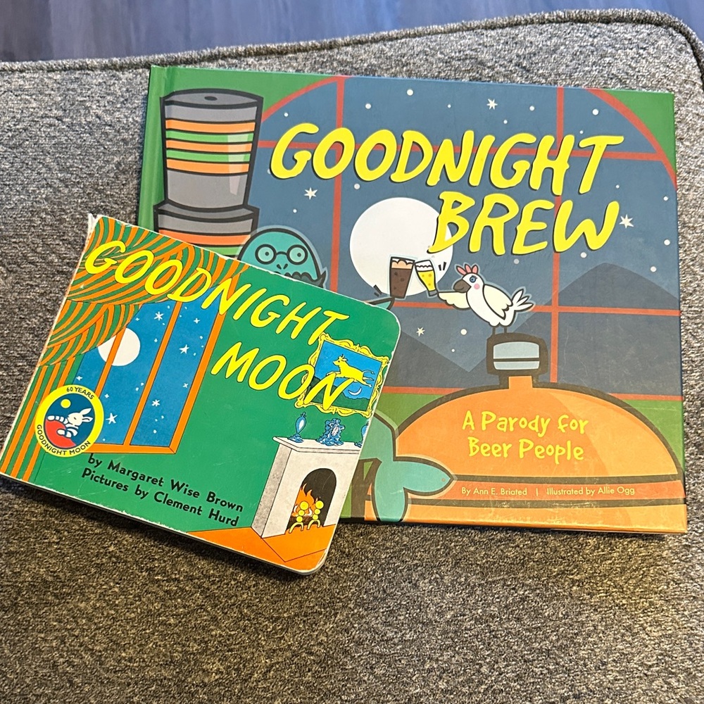 Goodnight Brew and Goodnight Moon Books